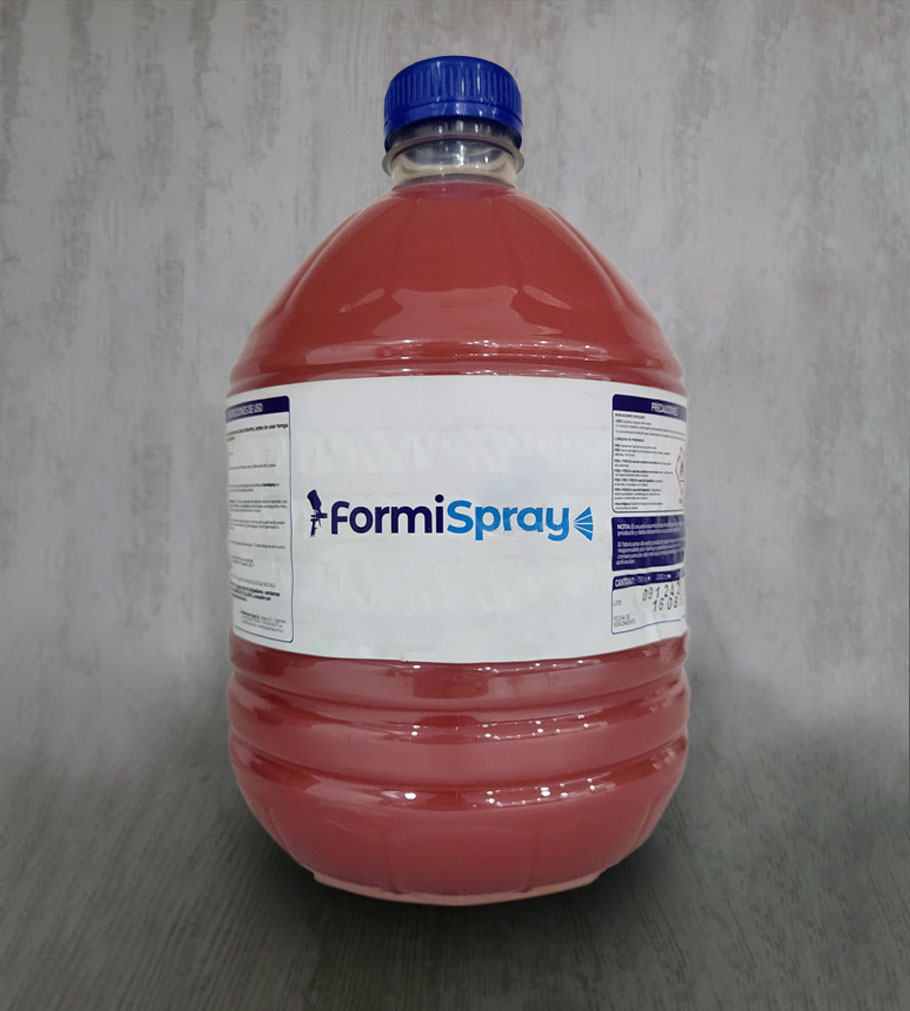 Pegante para Fórmica (Laminado decorativo de alta presión). Especial Para Postformar. Marca Formispray Formicentro. Especial para compresor.